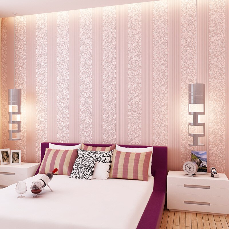 Stripes Wallpaper Living Rooms - HD Wallpaper 