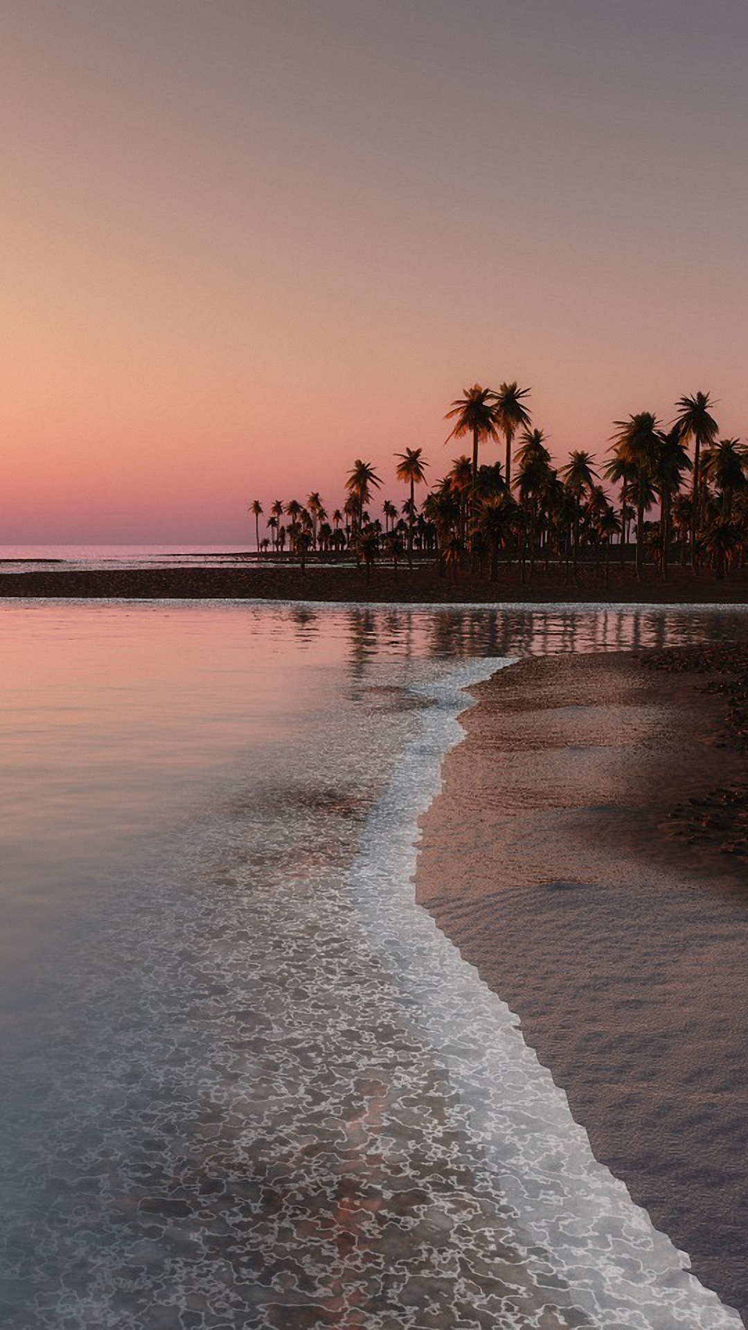Iphone X Wallpaper Beach Sunset - HD Wallpaper 