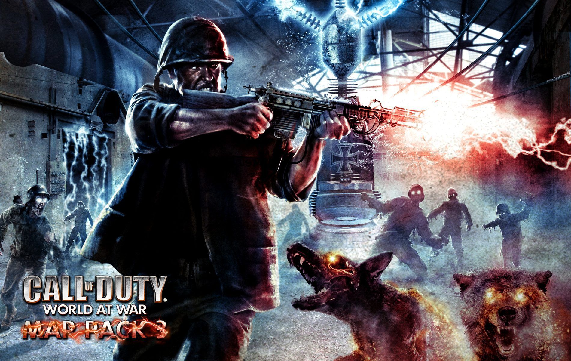 Cod Black Ops 3 Wallpaper - Call Of Duty World At War Zombies - HD Wallpaper 