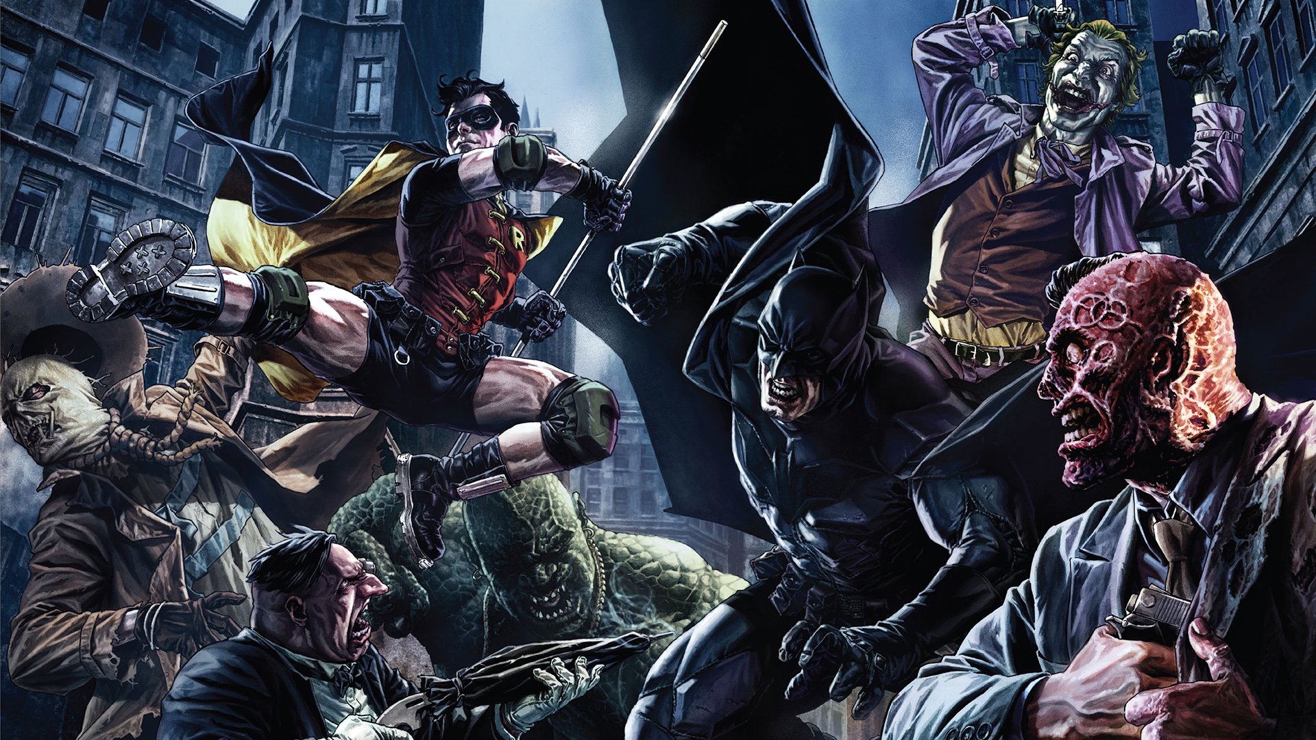 Lee Bermejo All Star Batman #1 - HD Wallpaper 