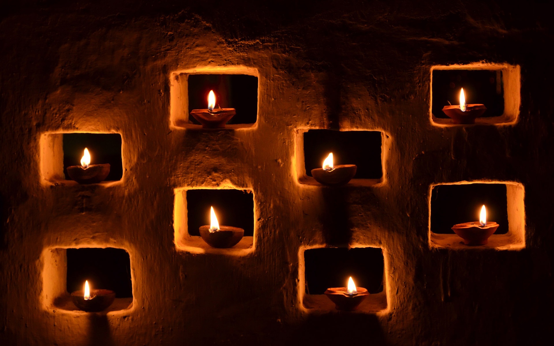 Diwali Diya On Wall - 1920x1200 Wallpaper Diwali Diya On Wall - 1920x1200 Wallpaper