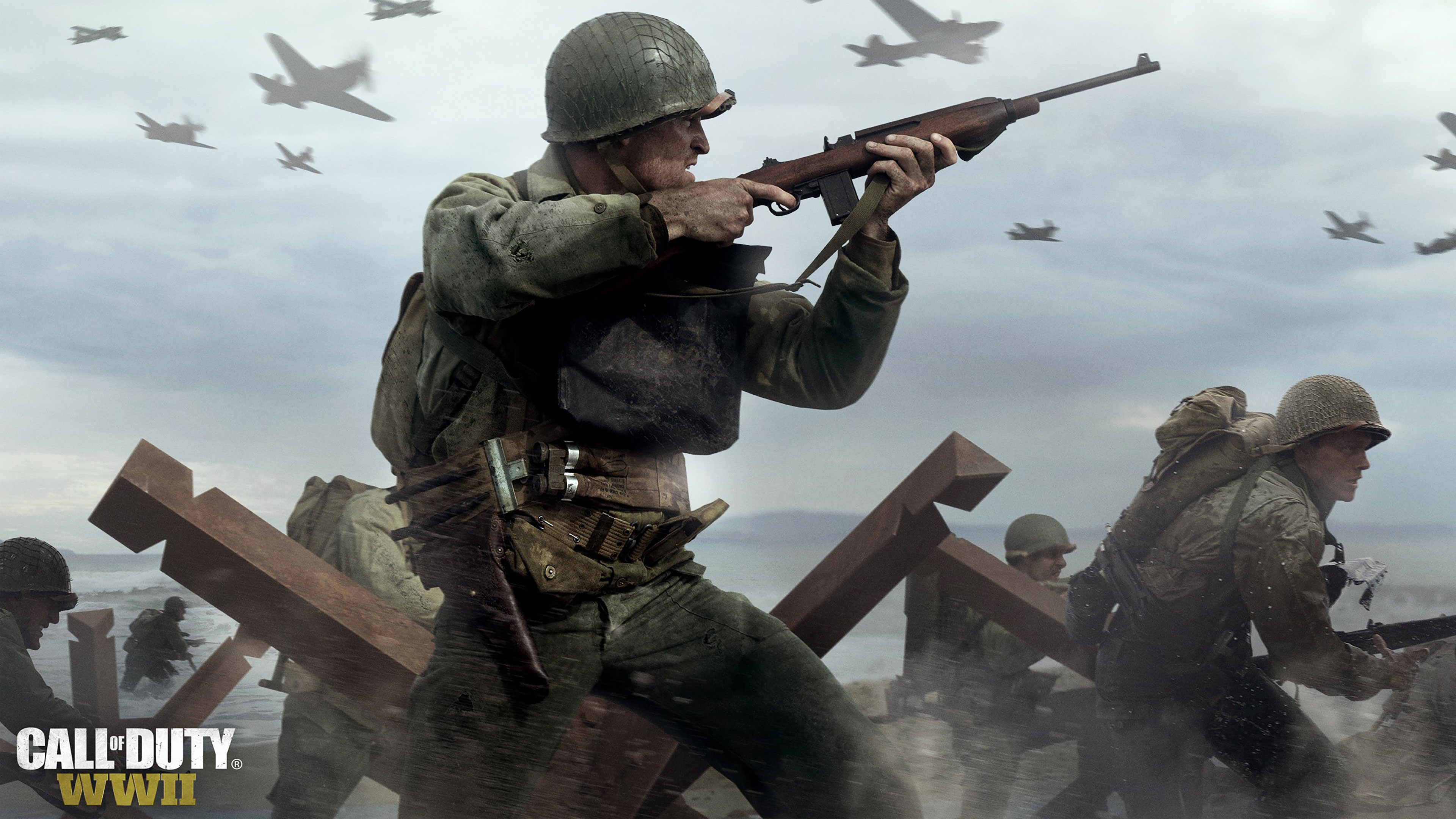 Call Of Duty Wwii Wallpapers In Ultra Hd 4k - Call Of Duty Ww2 Background - HD Wallpaper 