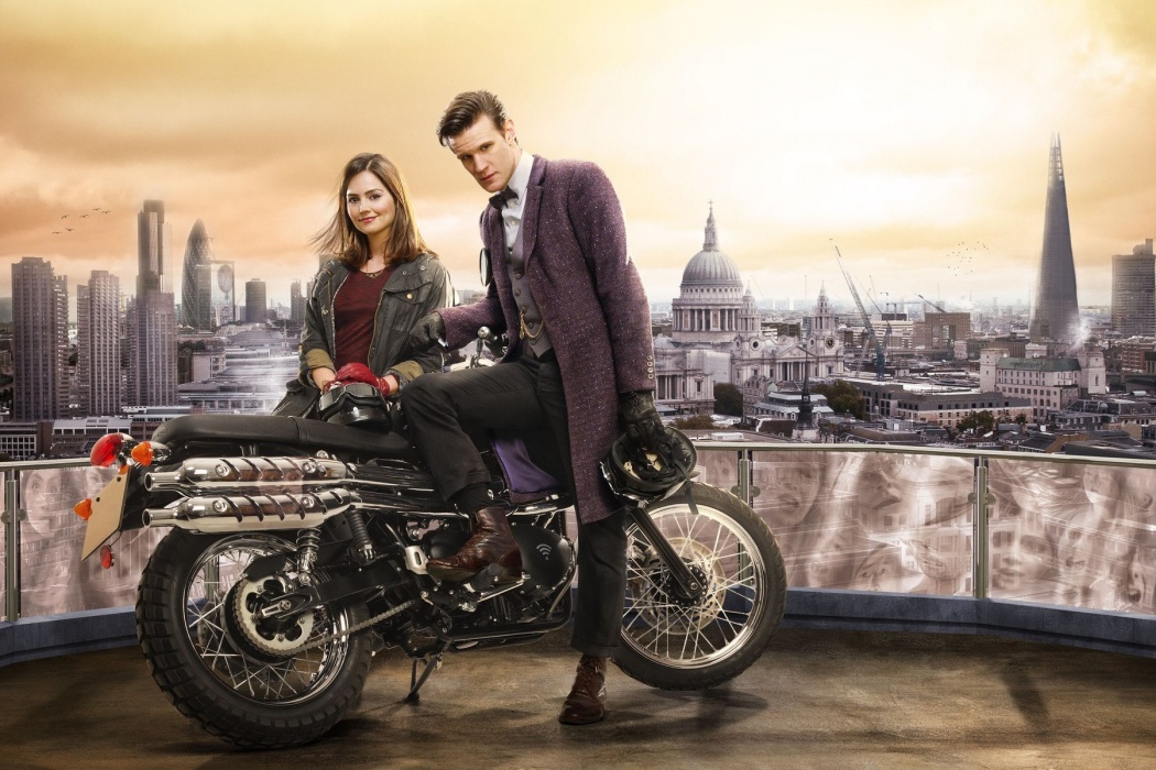 Clara Oswald And Eleventh - Doctor Who Bells Of St John - HD Wallpaper 