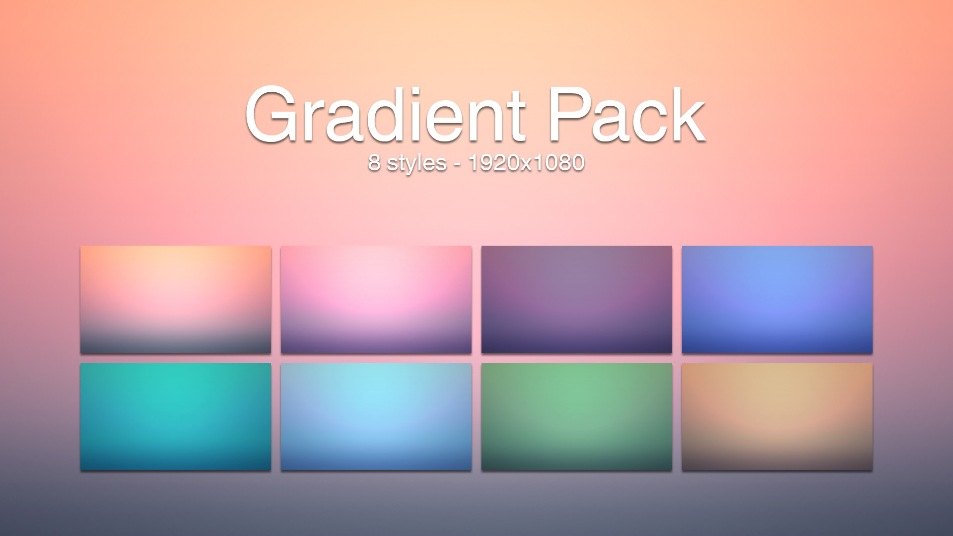 Gradient Wallpaper 26030 Gradient Wallpaper Pack By - Graphic Design - HD Wallpaper 