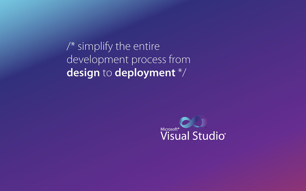 Microsoft Visual Studio Background - HD Wallpaper 