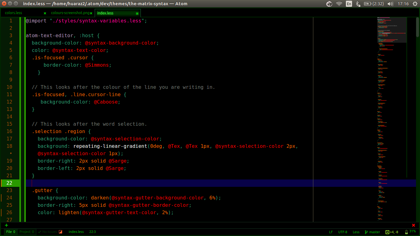 Matrix Animation - HD Wallpaper 