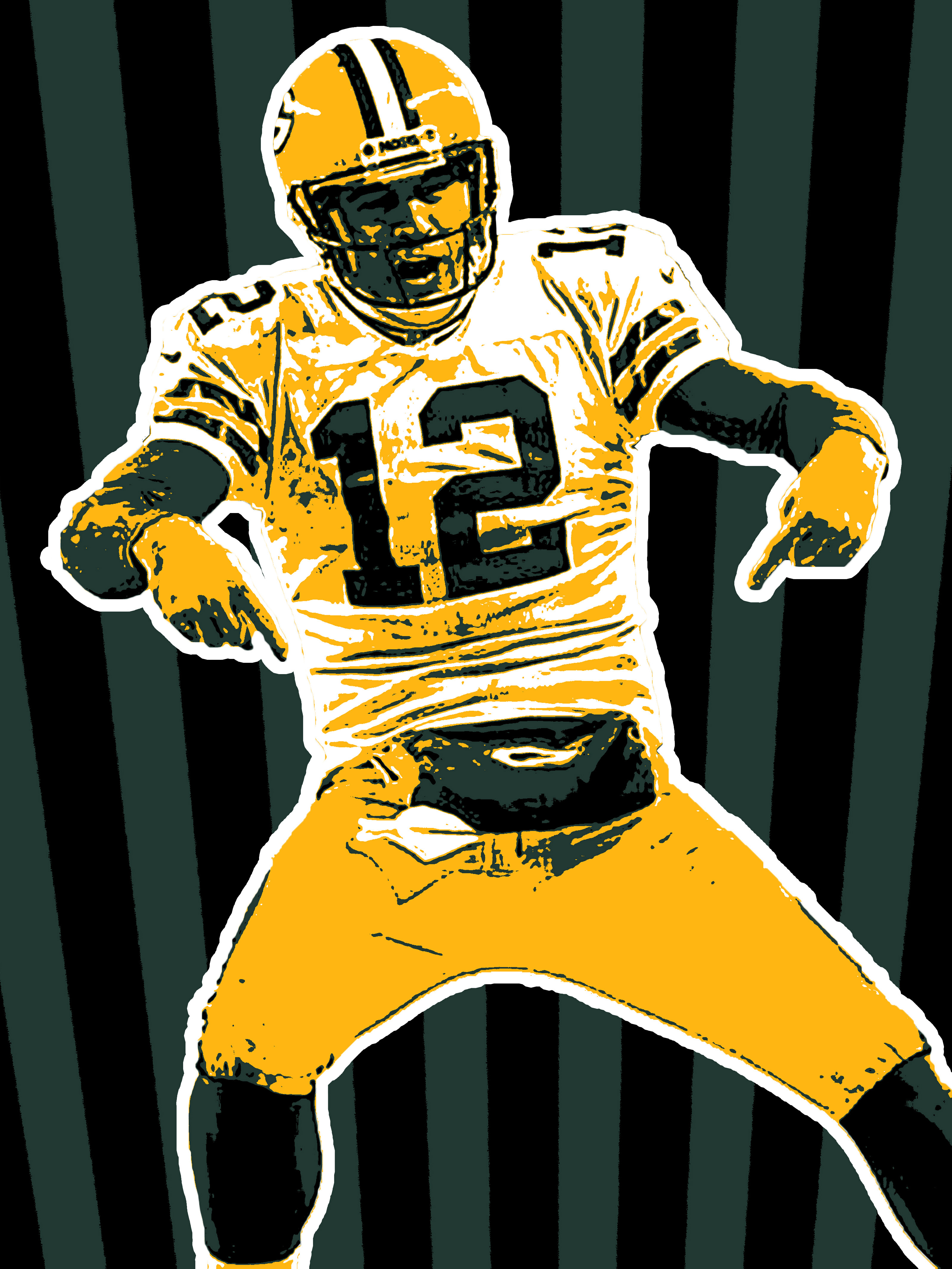 Aaron Rodgers Phone Background - HD Wallpaper 