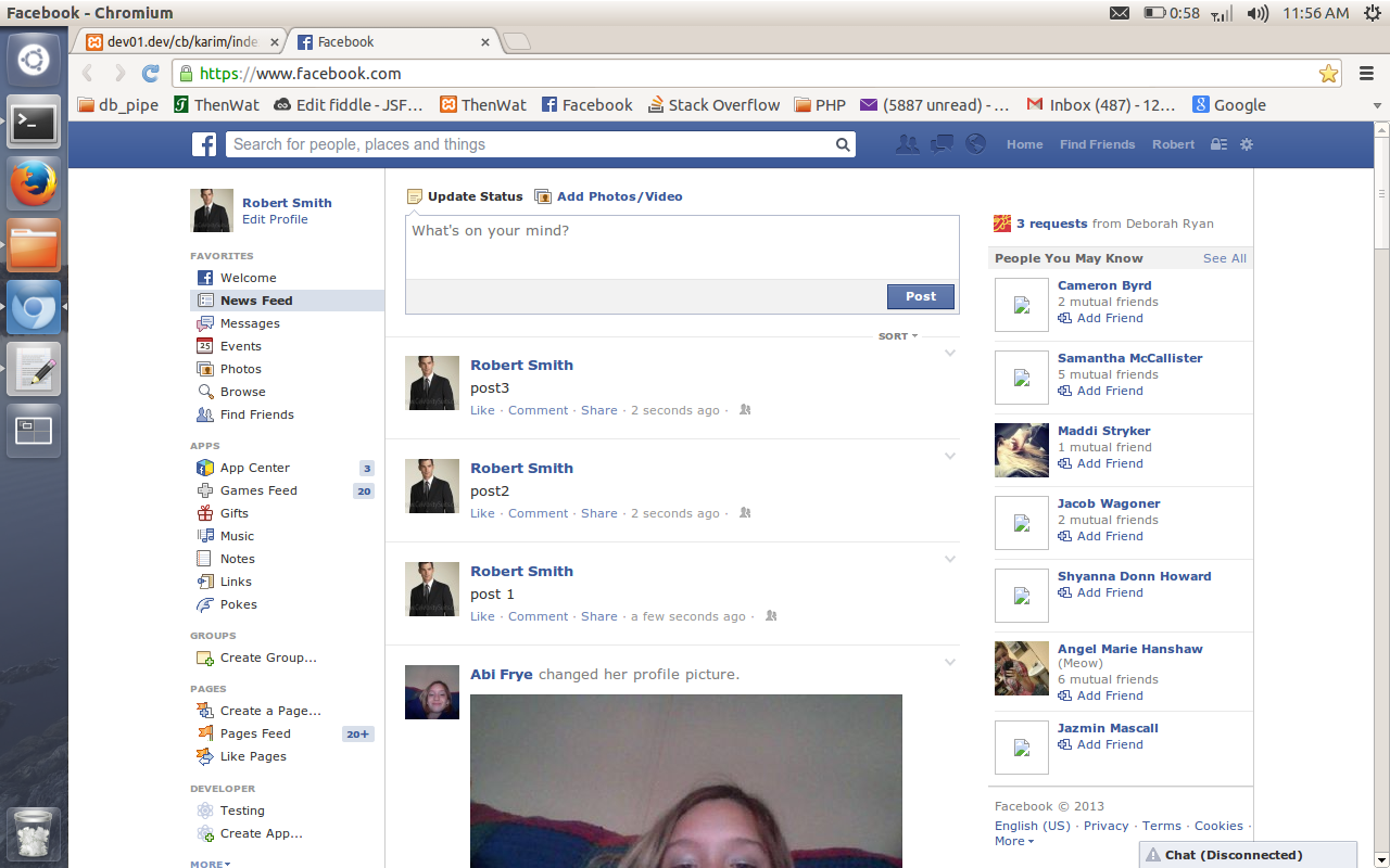 Facebook Wall - Facebook Post Like - HD Wallpaper 