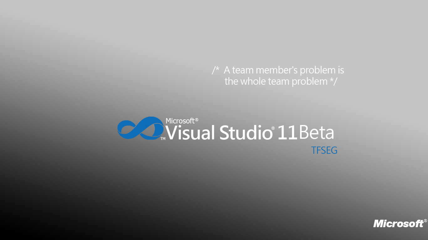 Wallpaper 6 B - Visual Studio 2010 - HD Wallpaper 