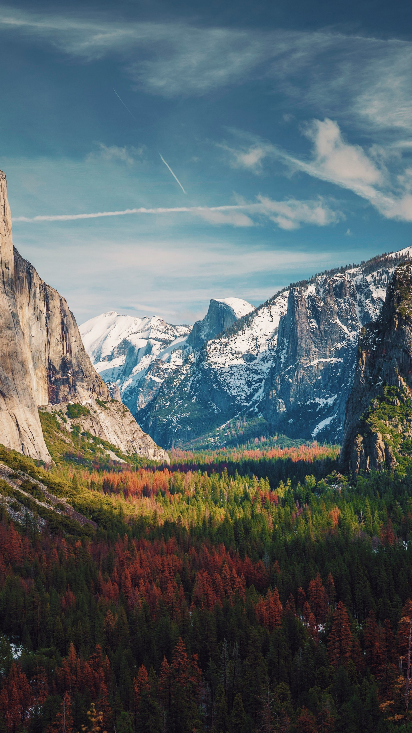 Best View From Yosemite Wallpaper - Yosemite National Park, Yosemite Valley - HD Wallpaper 