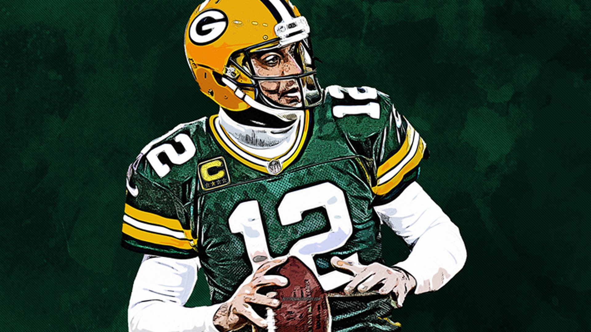 Aaron Rodgers Backgrounds Hd With High-resolution Pixel - Sprint Football - HD Wallpaper 