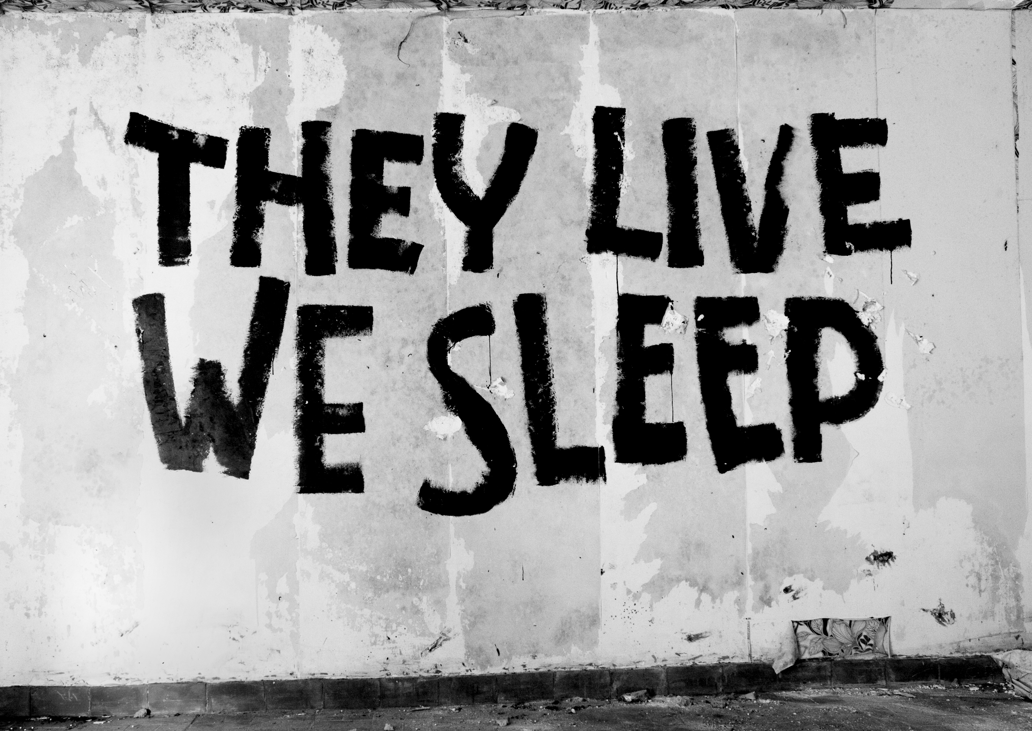 They Live We Sleep Carpenter - HD Wallpaper 