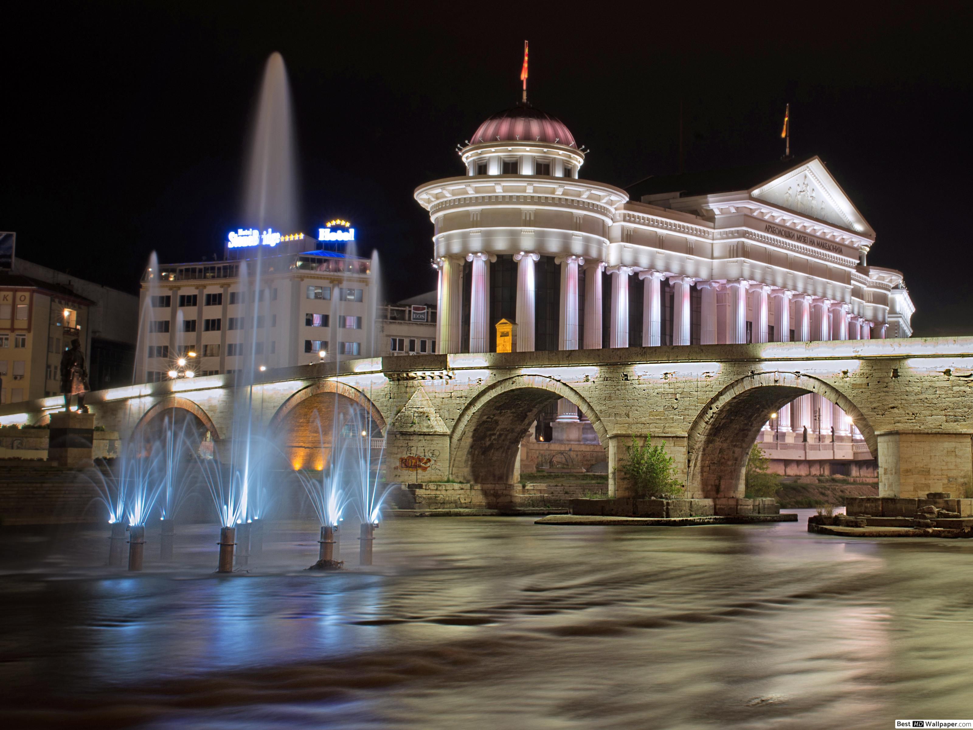 Skopje Hd - HD Wallpaper 