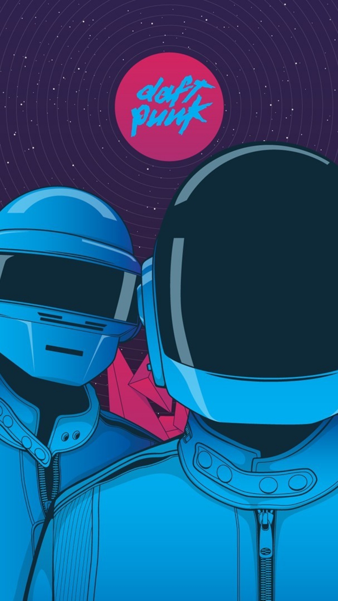 Faft Punk Phone Wallpaper Hd Free - Daft Punk Wallpaper Phone - HD Wallpaper 