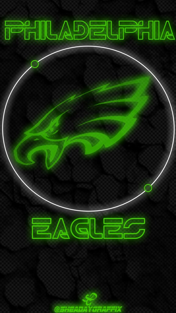 Neon Eagles - HD Wallpaper 