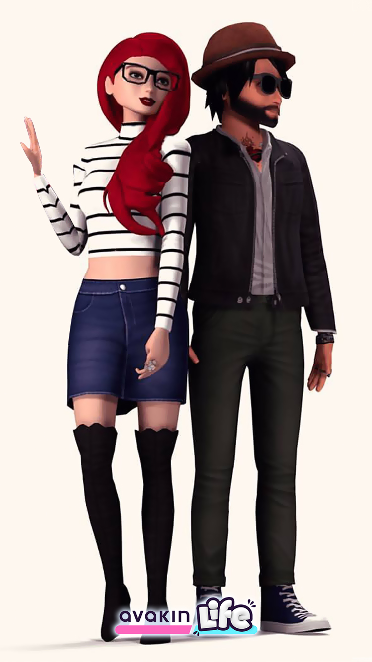 Avakin Life Characters - HD Wallpaper 