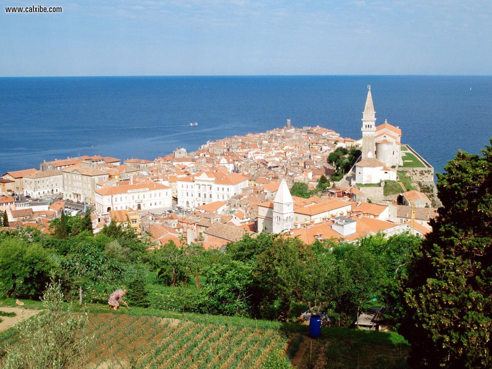 Slovenia Piran - HD Wallpaper 