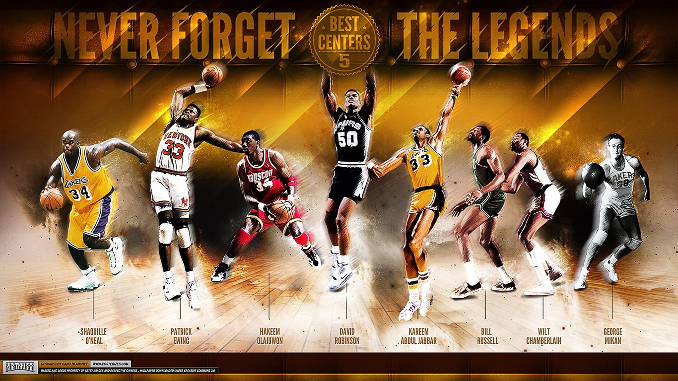 3d Live Wallpapers For Desktop Img - Kareem Abdul Jabbar Bill Russell And Wilt Chamberlain - HD Wallpaper 
