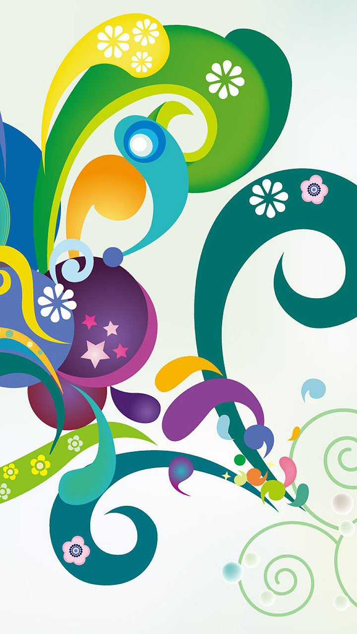Desktop Colorful Vector Background - HD Wallpaper 