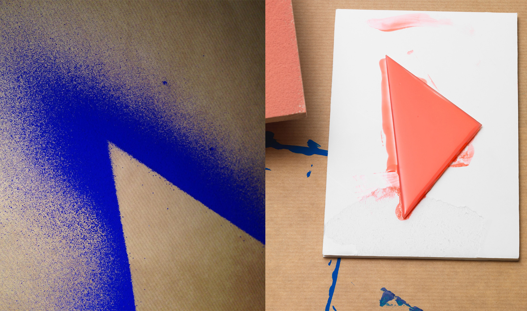 Hd Art Couleurs Triangle - HD Wallpaper 