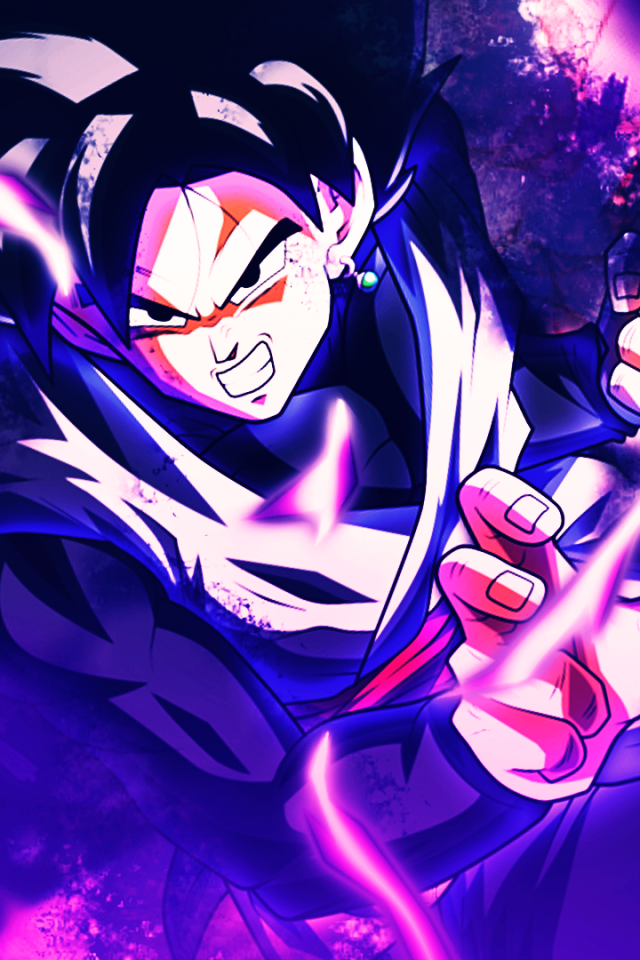 Goku Black Wallpapers Goku Black Wallpapers In Hq Resolution - Goku Black Rose Wallpaper Mobile - HD Wallpaper 