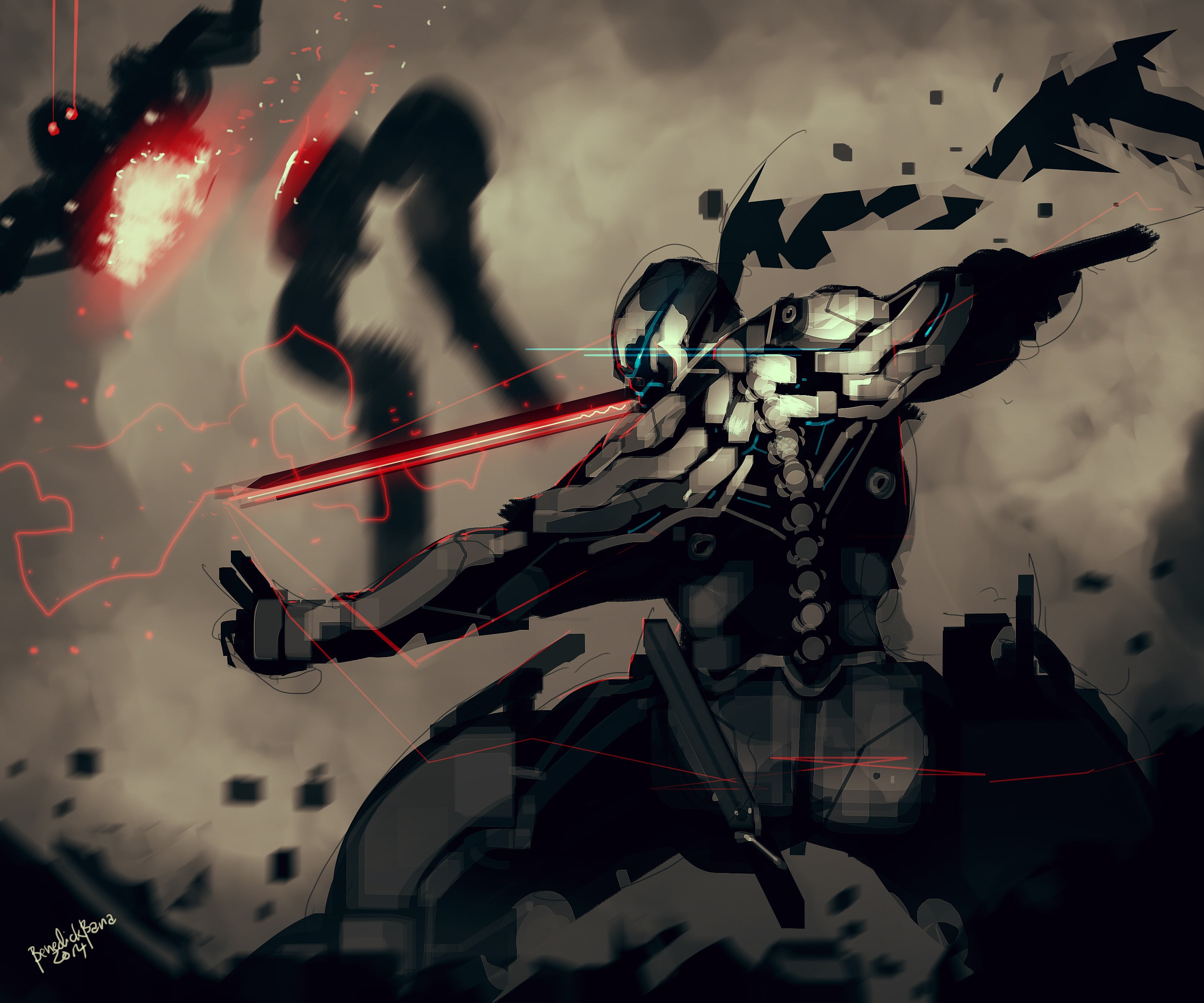 Robot Ninja - HD Wallpaper 