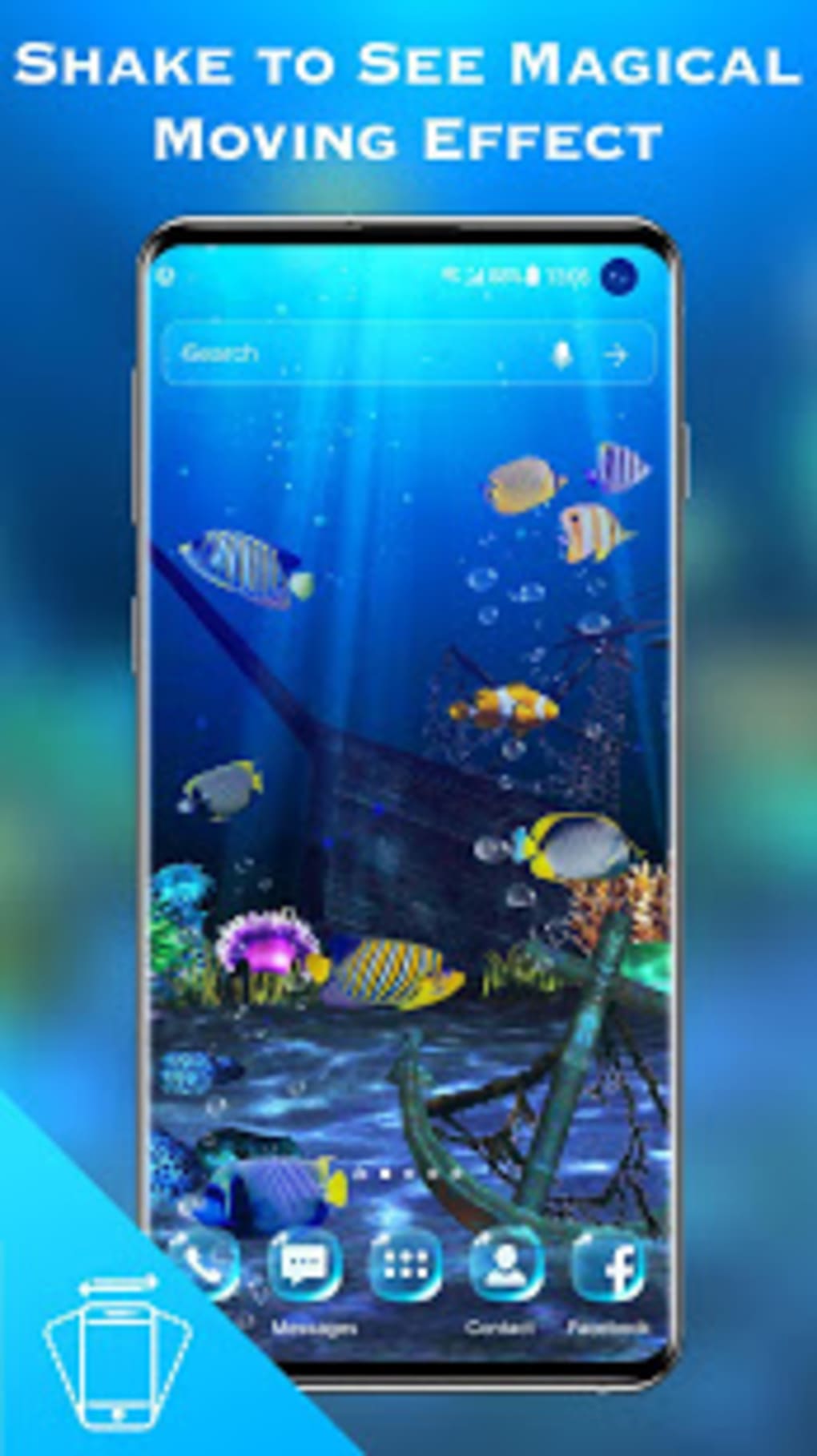3d Aquarium Live Wallpaper - Smartphone - HD Wallpaper 