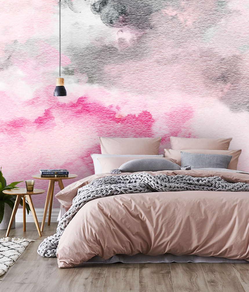 Dusty Pink Quilt Cover - HD Wallpaper 