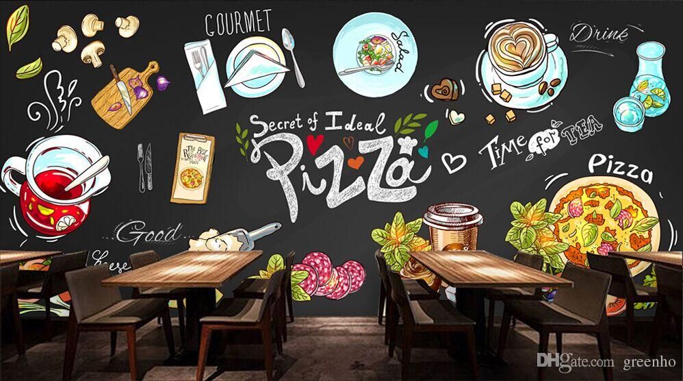Pizza Restaurant Wall Art - HD Wallpaper 