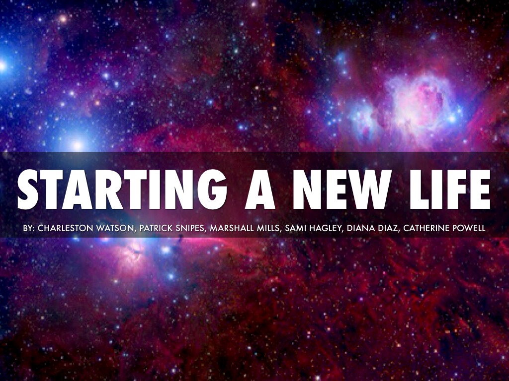 Starting A New Life By - Universe - HD Wallpaper 