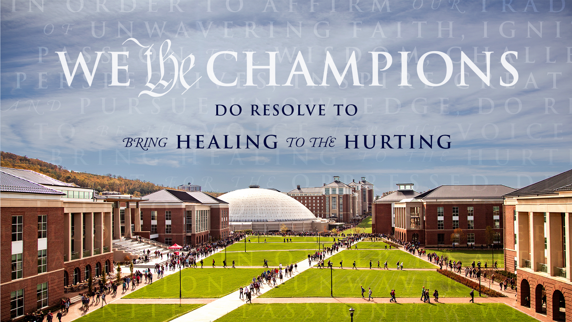 Liberty University We The Champions - HD Wallpaper 