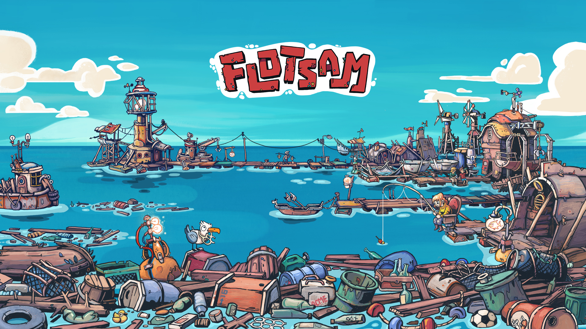 Flotsam Jetsam Lagan And Derelict - HD Wallpaper 