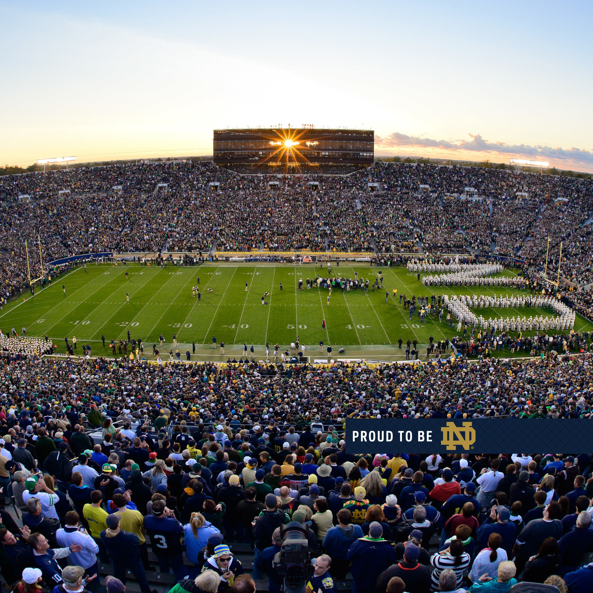 Notre Dame Football Desktop - HD Wallpaper 