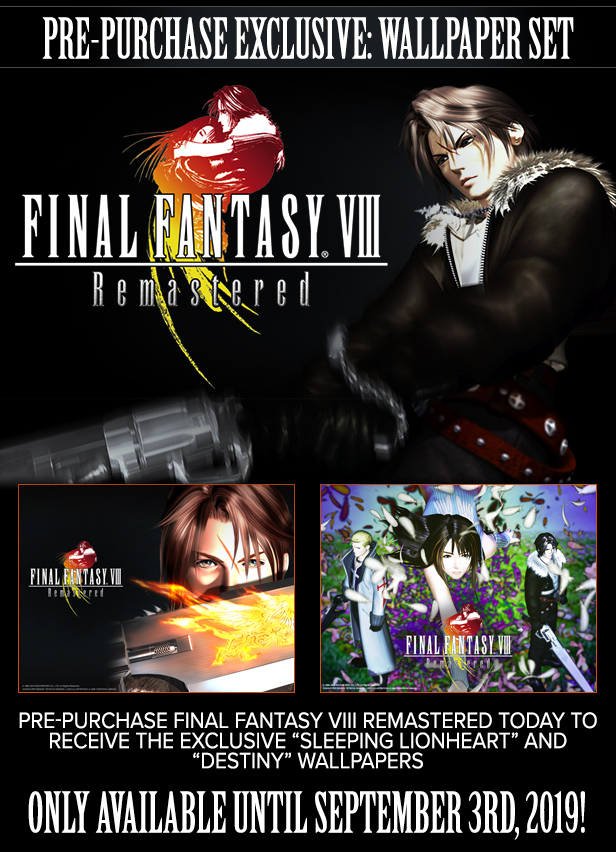 Preorder Final Fantasy 8 Ps4 - HD Wallpaper 