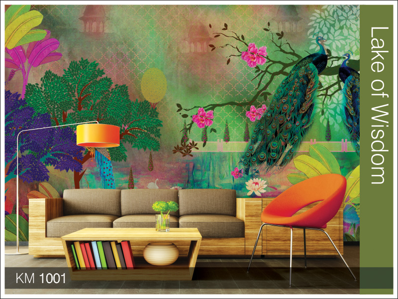 Krsna Mehta Designed Marshall Wallpaper Shop In New - HD Wallpaper 