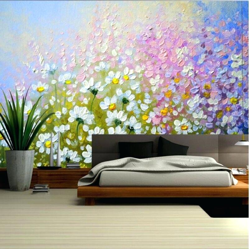 Wallpaper For Bedroom Wall Wallpapers Custom Flowers - Φωτοταπετσαριεσ Τοιχου - HD Wallpaper 