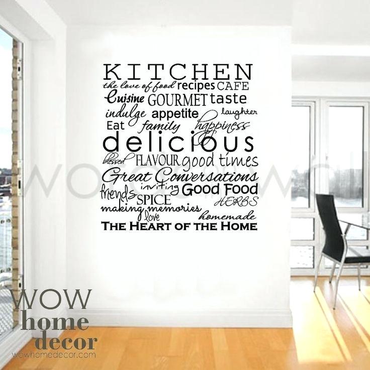 Download Wallpaper Kitchen Walls Words Single Word Wall Decals Teahub.io