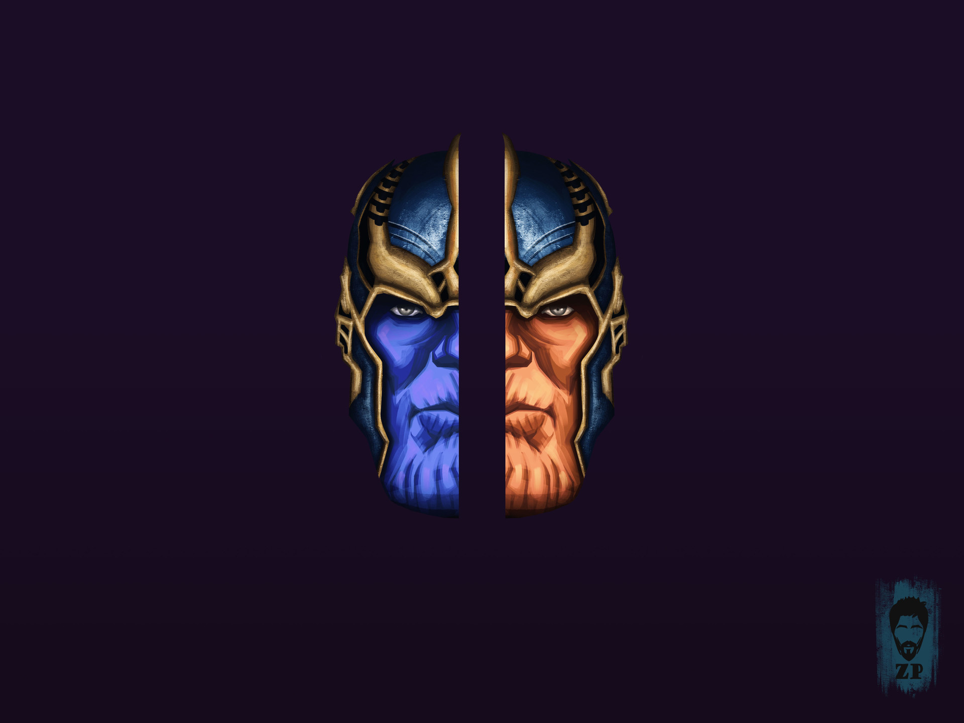 1336 X 768 Thanos - HD Wallpaper 