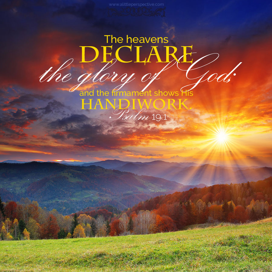The heavens declare the glory of god psalm 19 2 900x900 wallpaper