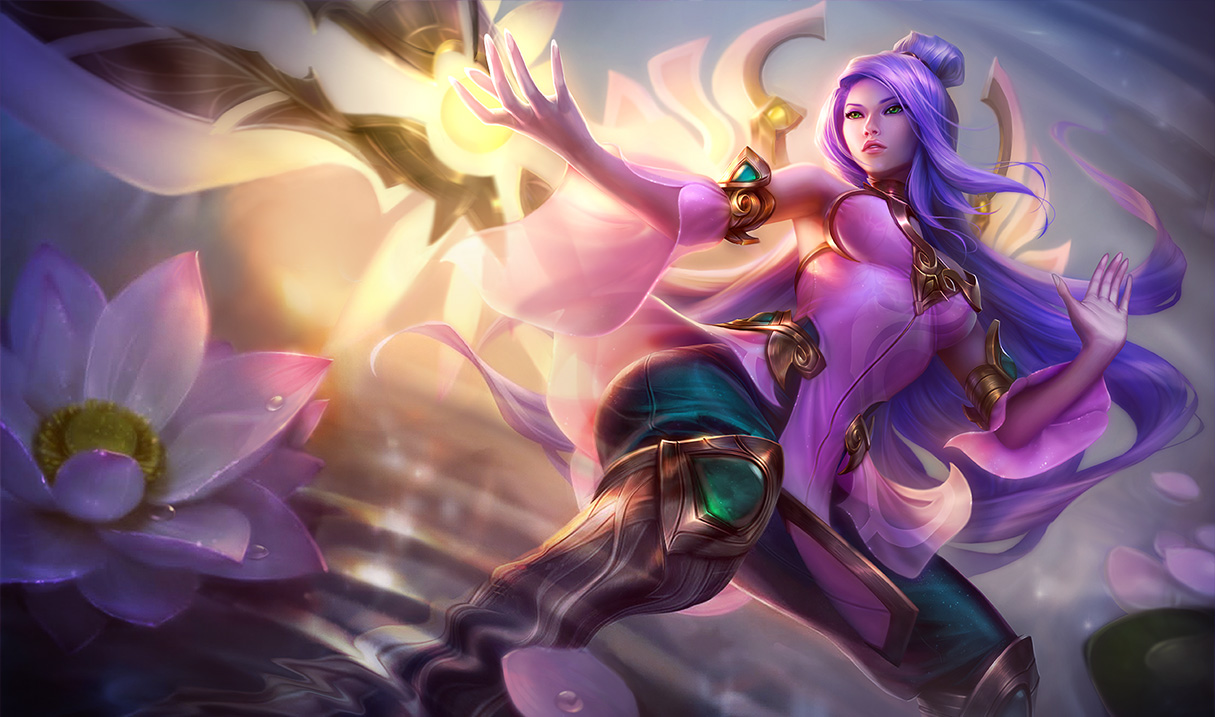 Order Of The Lotus Irelia Skin - Order Of The Lotus Irelia - HD Wallpaper 