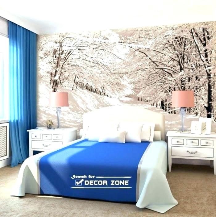 Bedroom Ideas Also Inspiring Pictures For Cool Wallpaper - Modern Bedroom With Wallpaper Design - HD Wallpaper 