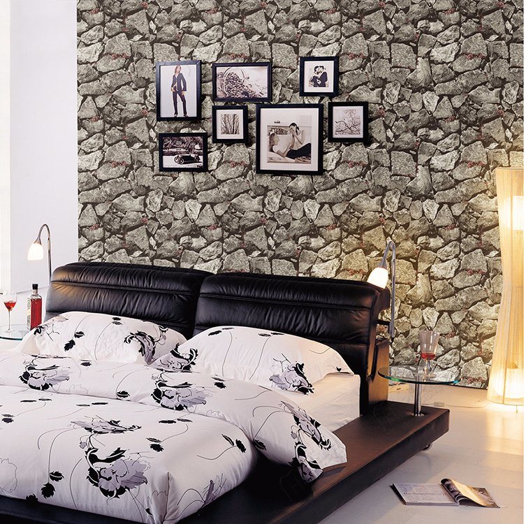 Best Selling Interior 3d Stone Pvc Vinyl Wallpaper - Design For Walls Philippines - HD Wallpaper 