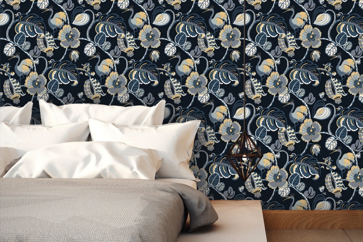 Genevieve Gorder Flock Fabric - HD Wallpaper 