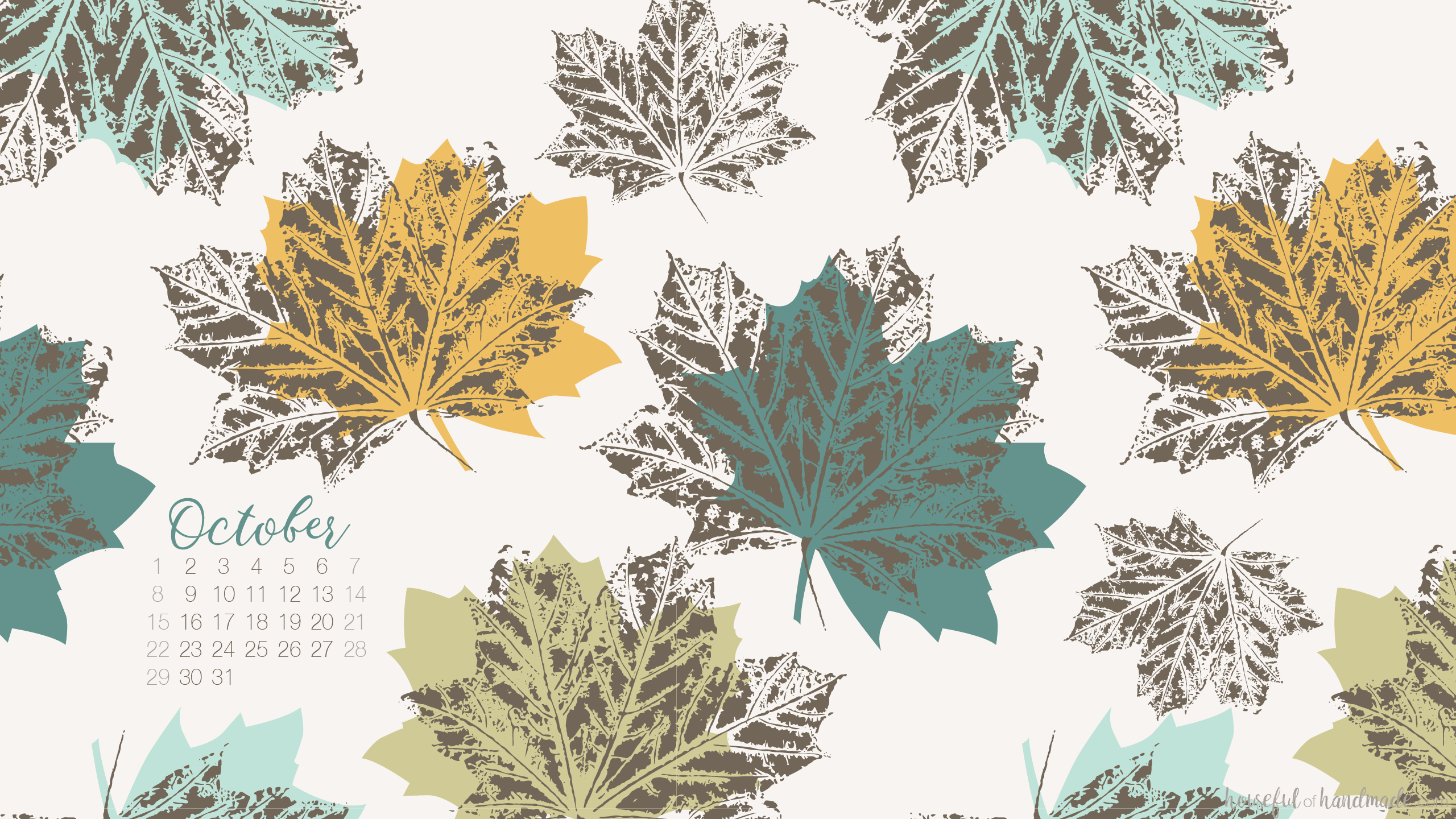 Fall Leaves Desktop Background - HD Wallpaper 