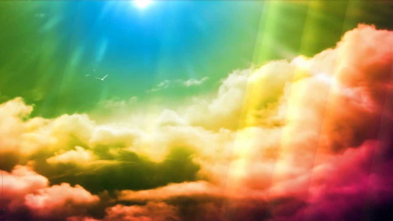 Rainbow Animated - HD Wallpaper 