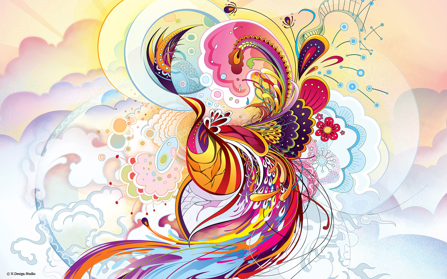 Phoenix Bird - HD Wallpaper 