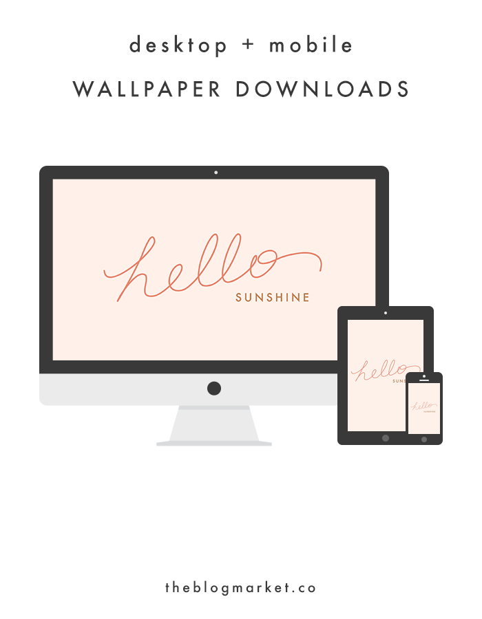 Hello Sunshine Desktop Mobile Wallpaper - Hello Sunshine Desktop - HD Wallpaper 