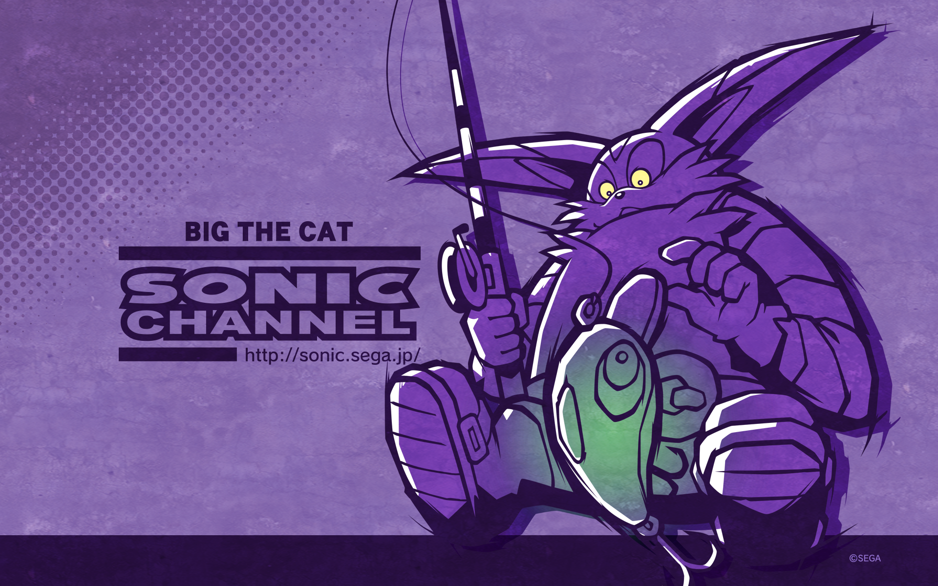 Sonic Channel Big The Cat - HD Wallpaper 