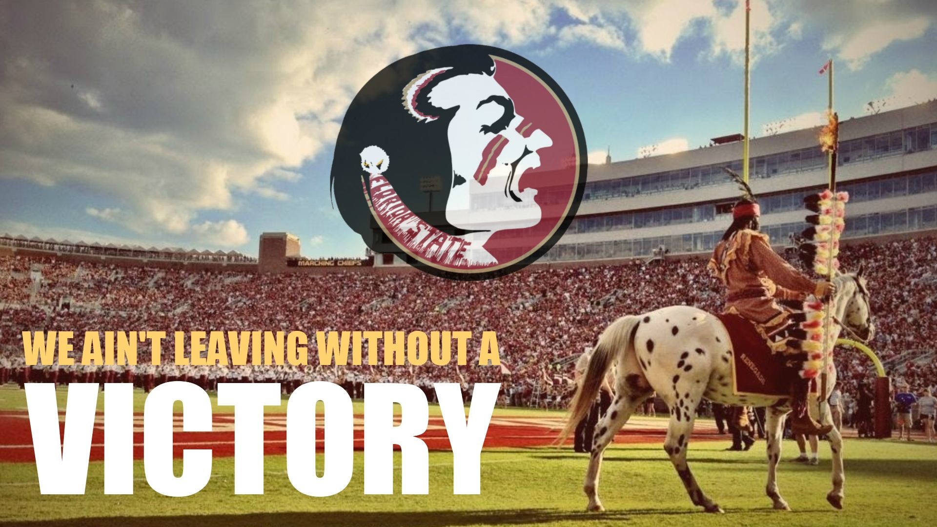 Florida State University Seminoles 
 Data-src - Fsu Seminoles Unconquered - HD Wallpaper 