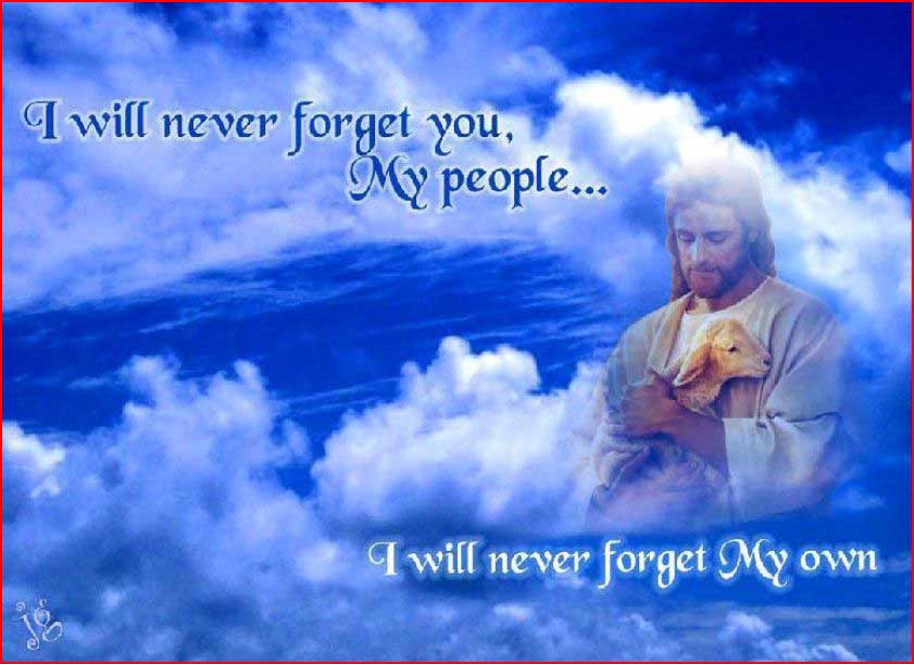 Jesus Never Forget You - HD Wallpaper 